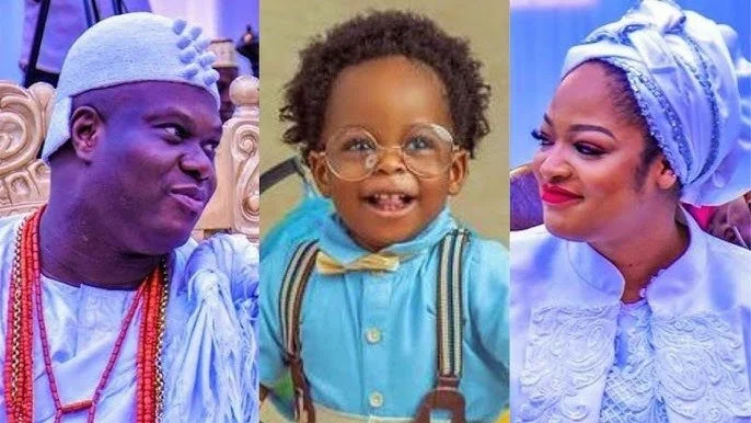 Ooni of Ife Celebrates Son’s First Birthday With Heartfelt Tribute