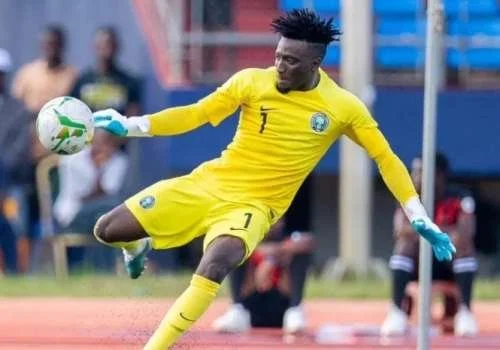Super Eagles Goalkeeper Adebayo Adeleye Vows Victory Against Rwanda