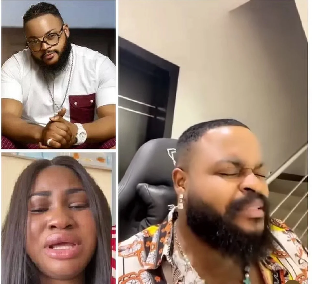 BBNaija’s Whitemoney Trolls Cubana Chiefpriest’s Alleged Babymama in Viral TikTok Game