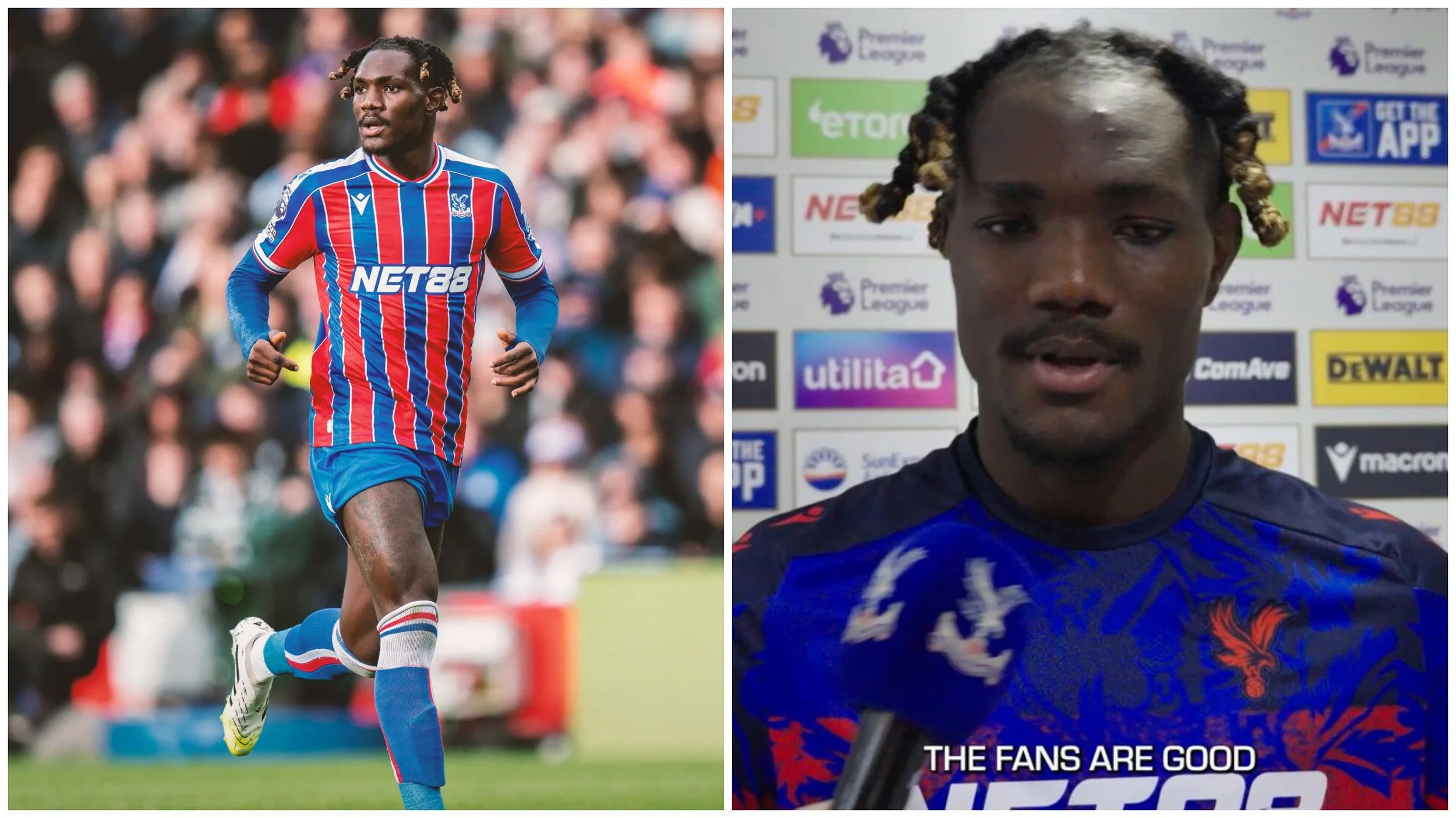 Glasner Hails Christantus Uche After Promising Crystal Palace Debut