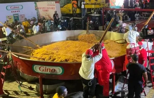 Hilda Baci Sets Guinness World Record with Largest Pot of Jollof Rice