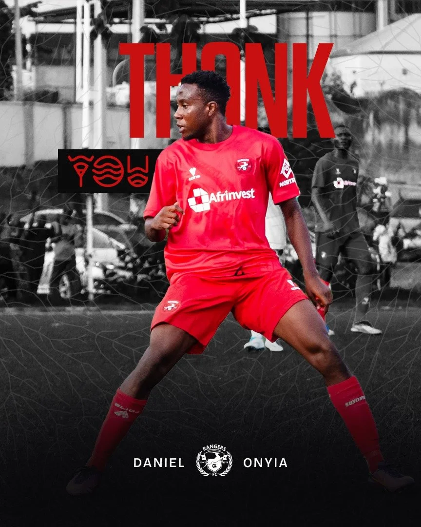 Rangers Confirm Daniel Onyia’s Move to Spanish Side Bergantiños CF