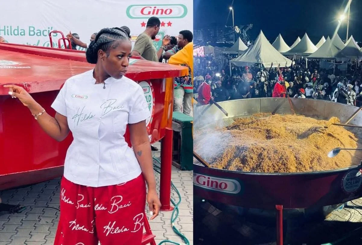Chef Dammy Denies Plans for World’s Largest Pot of Beans, Hails Hilda Baci’s Guinness Record