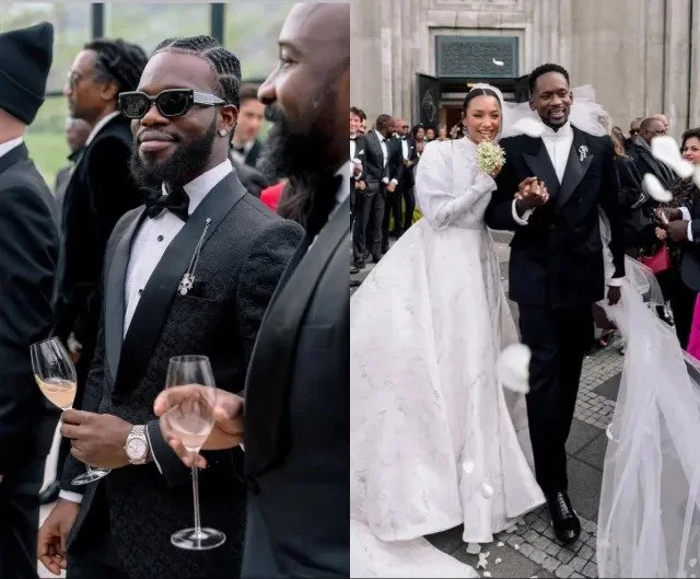Broda Shaggi Gushes Over Mr Eazi and Temi Otedola’s Love at Iceland Wedding