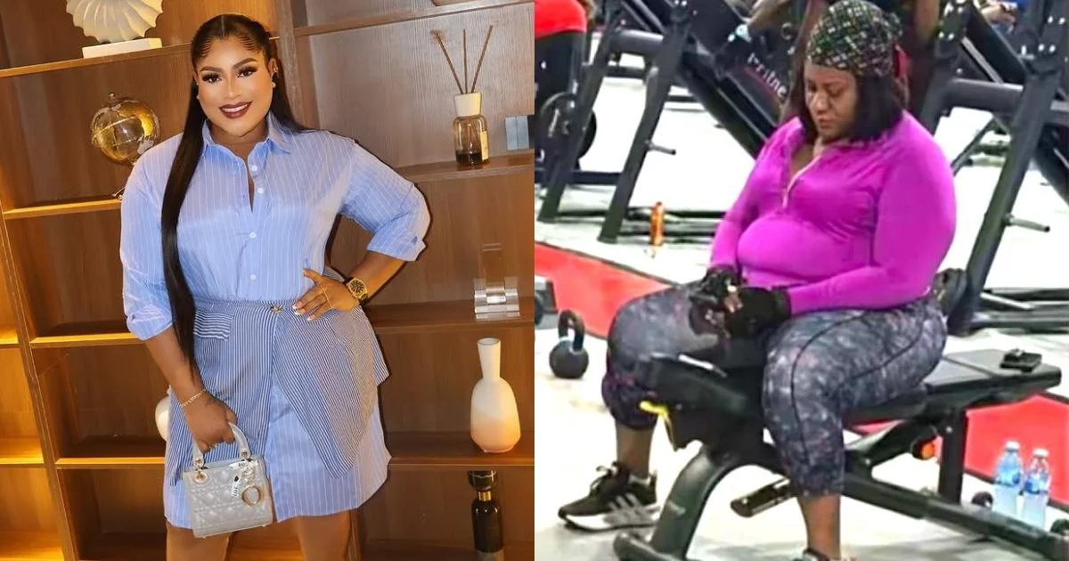 Nkechi Blessing Blasts Lady Who Secretly Snapped Her at the Gym