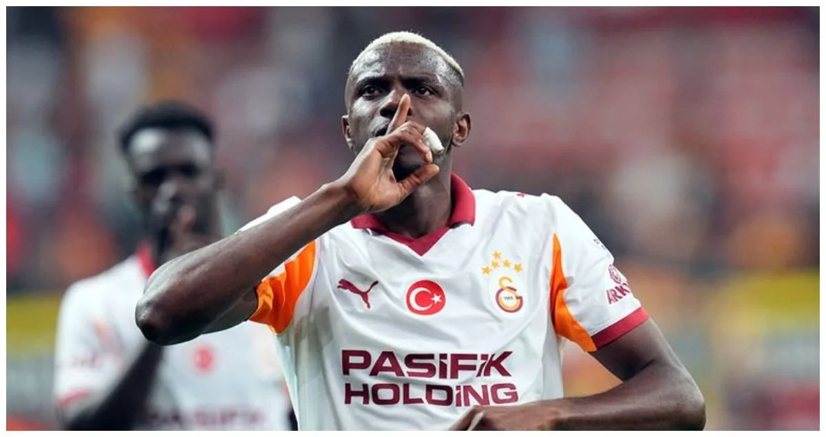 Galatasaray Sweat Over Osimhen’s Fitness Ahead of Liverpool Clash