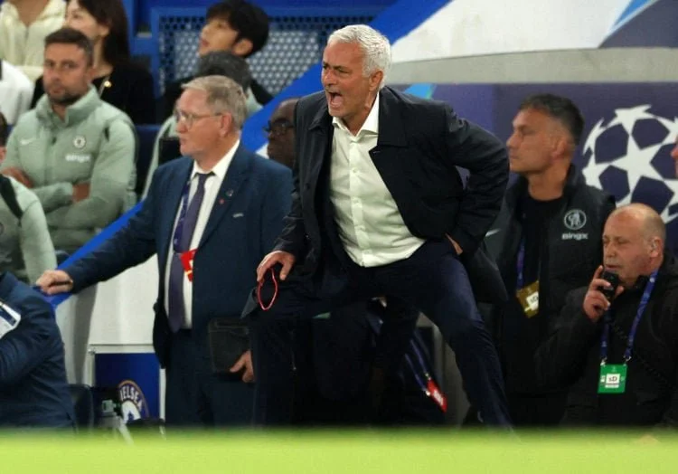 Mourinho Names Two Chelsea Stars Who Struggled Against Benfica in Champions League Clash