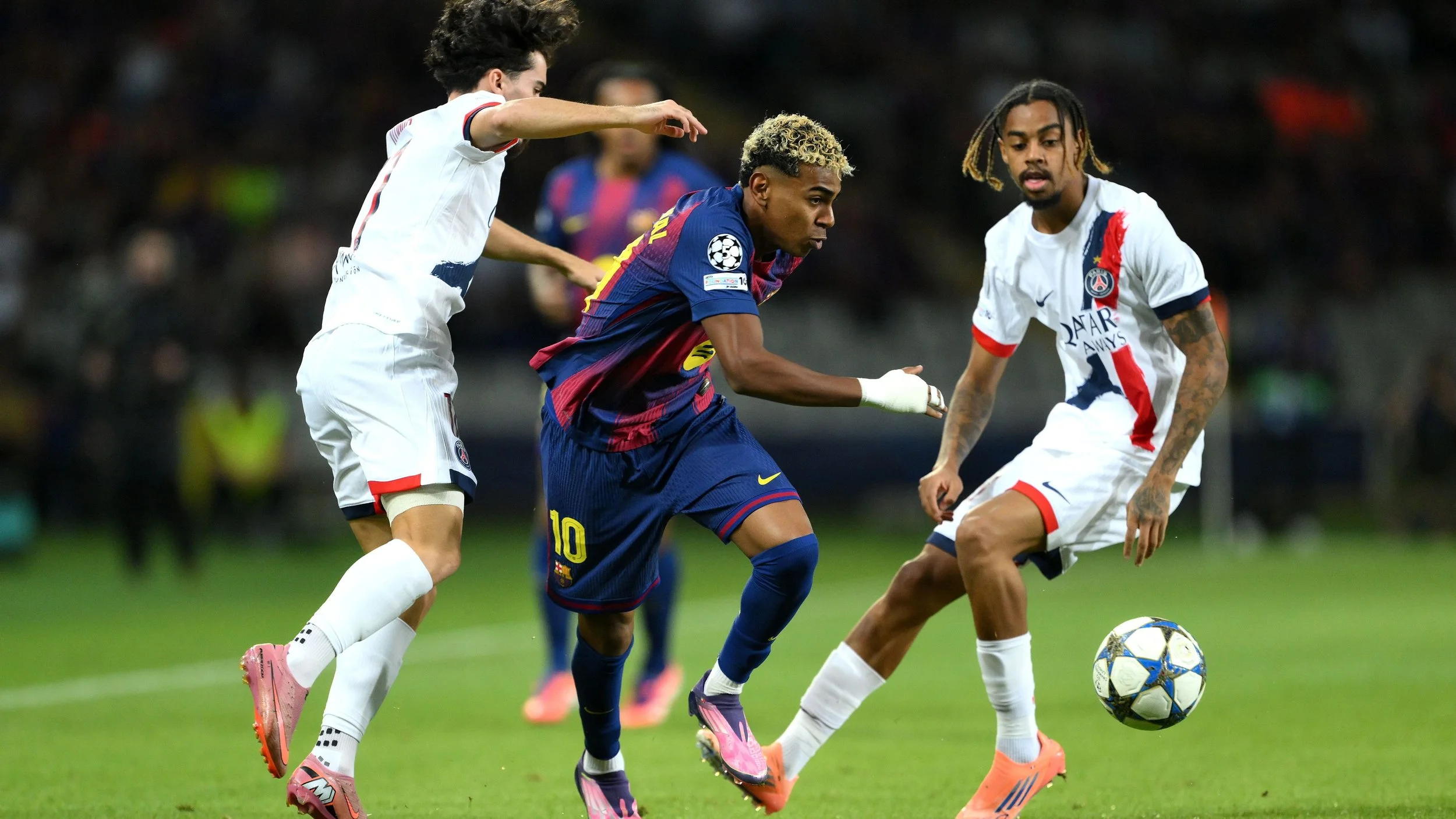 PSG’s Gonçalo Ramos Fires Back at Barcelona’s Yamal and Pedri After Champions League Clash