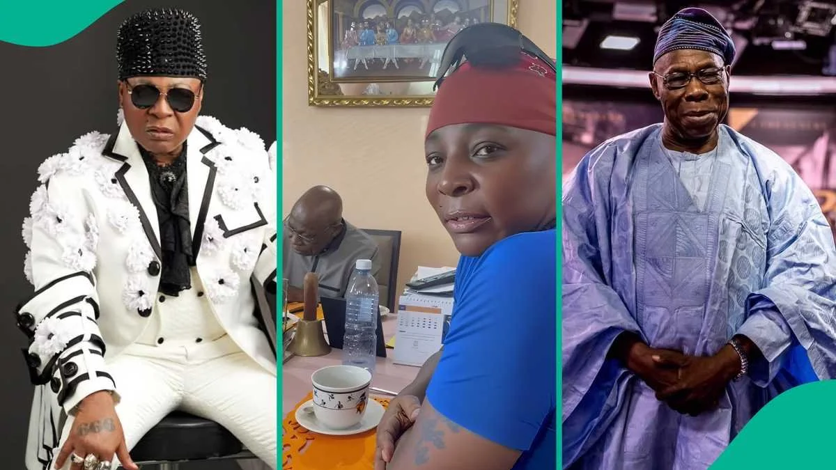 Charly Boy Hails Obasanjo as “Father of Fathers” After Independence Day Visit