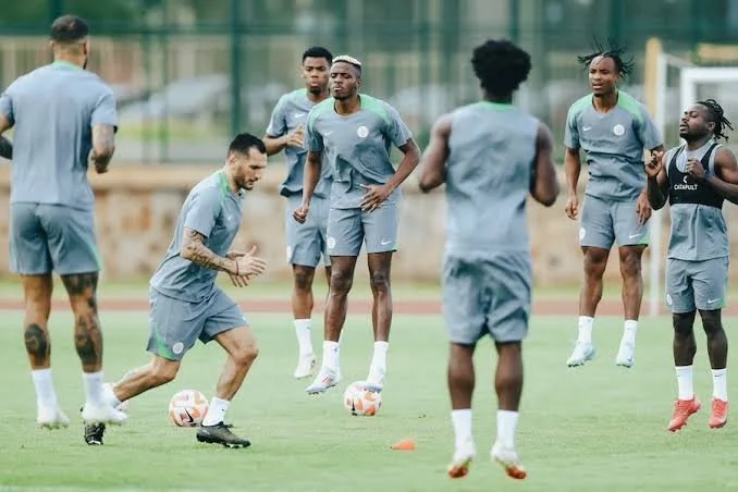 Super Eagles Begin Training in Polokwane Ahead of Lesotho Clash — Confidence High in Camp