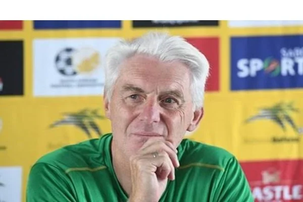 Broos Shrugs Off FIFA Sanction, Says South Africa Will Still Make It to the World Cup