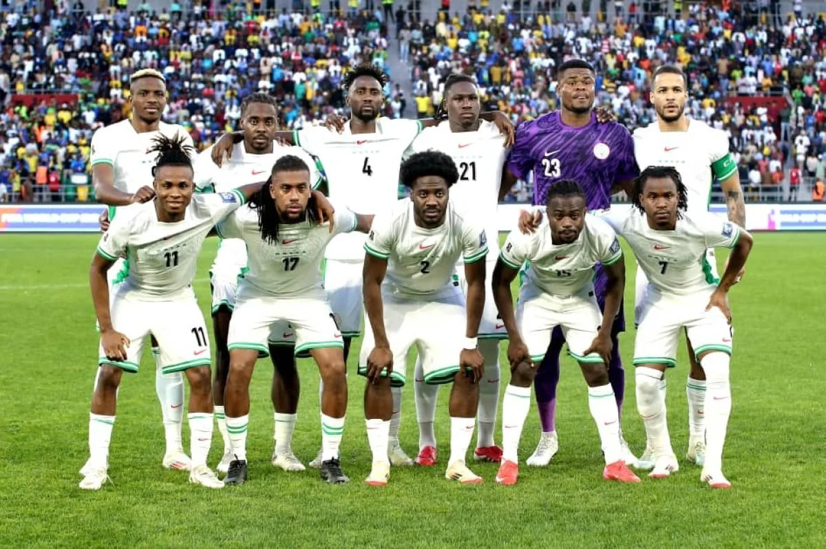 Heavy Rain Disrupts Super Eagles’ Pre-Match Walk Ahead of Lesotho Clash
