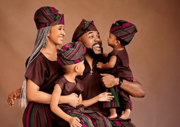 Banky W and Adesua Celebrate Son Hezekiah’s First Birthday with Heartfelt Message and Adorable Family Photos