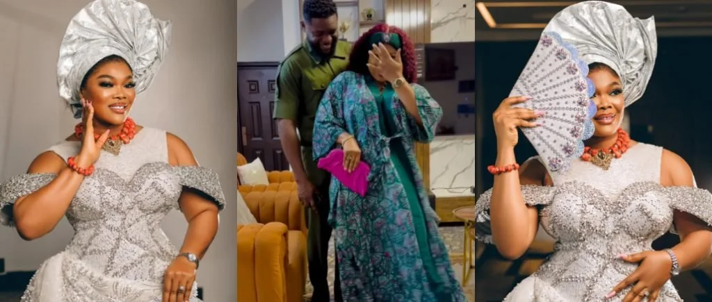 Actress Ruby Ojiakor Beams With Joy as Husband Moc Madu Pays Her Bride Price for the Second Time