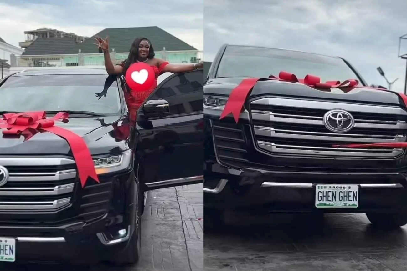 Lizzy Gold Marks Birthday in Style, Flaunts New Multi-Million Naira Car