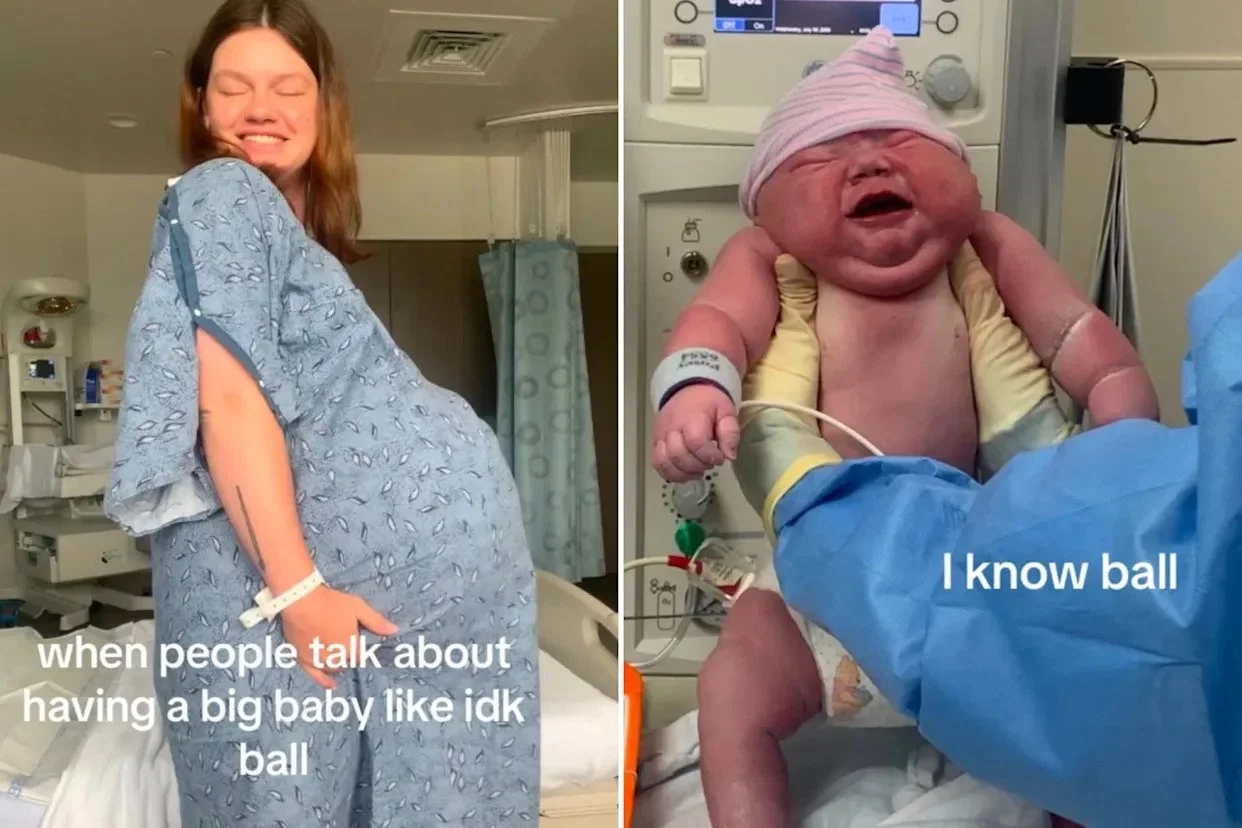 American Mom Welcomes 13-Pound Baby, One of the Largest in Recent Years