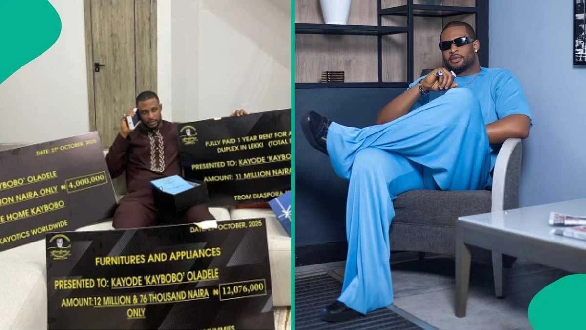 Fans Surprise BBNaija Star Kaybobo with ₦11m Lekki Duplex, ₦4m Cash &amp; iPhone 17 Pro Max 