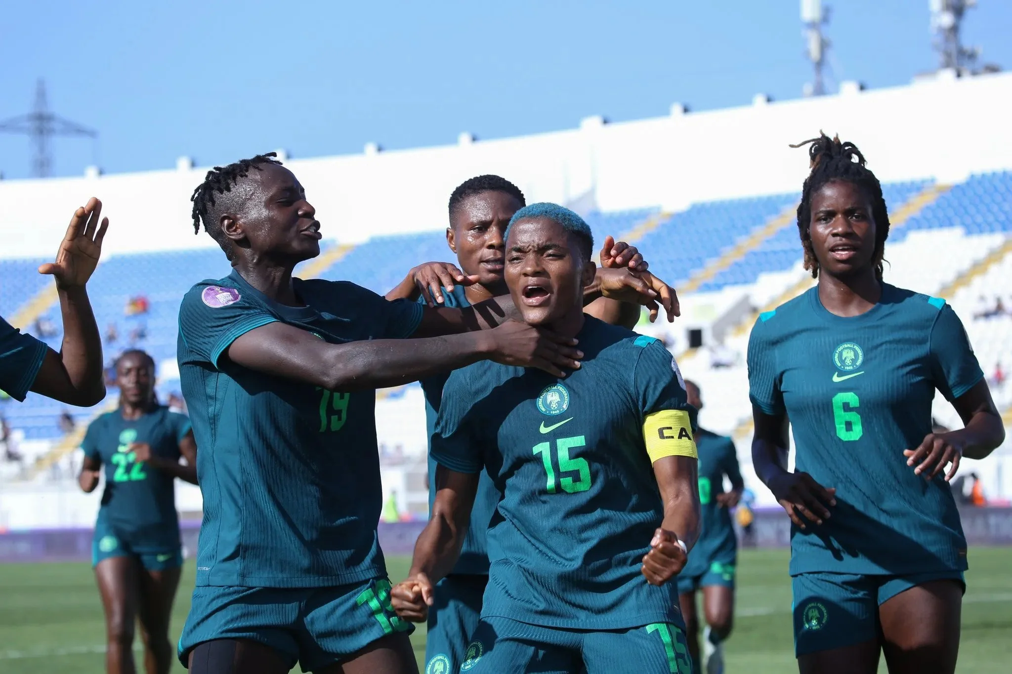 Super Falcons Soar Past Benin Amazons with 2–0 Win in WAFCON Qualifier 