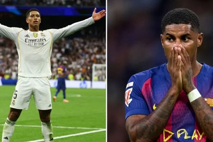 Mbappé and Bellingham Shine as Real Madrid Edge Barcelona in Thrilling El Clásico