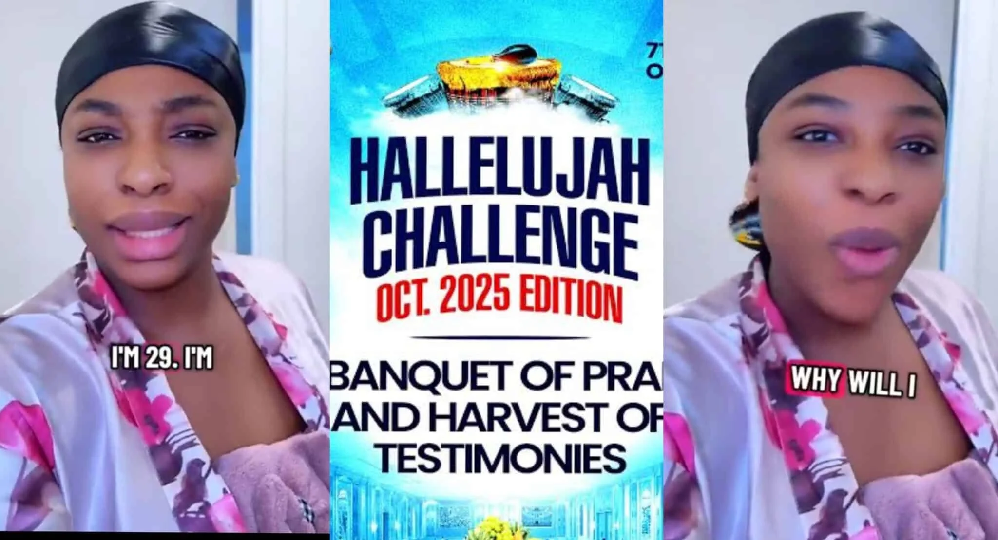 29-Year-Old Canada-Based Lady Sparks Debate as She Warns Women Against Praying for Marriage During Hallelujah Challenge