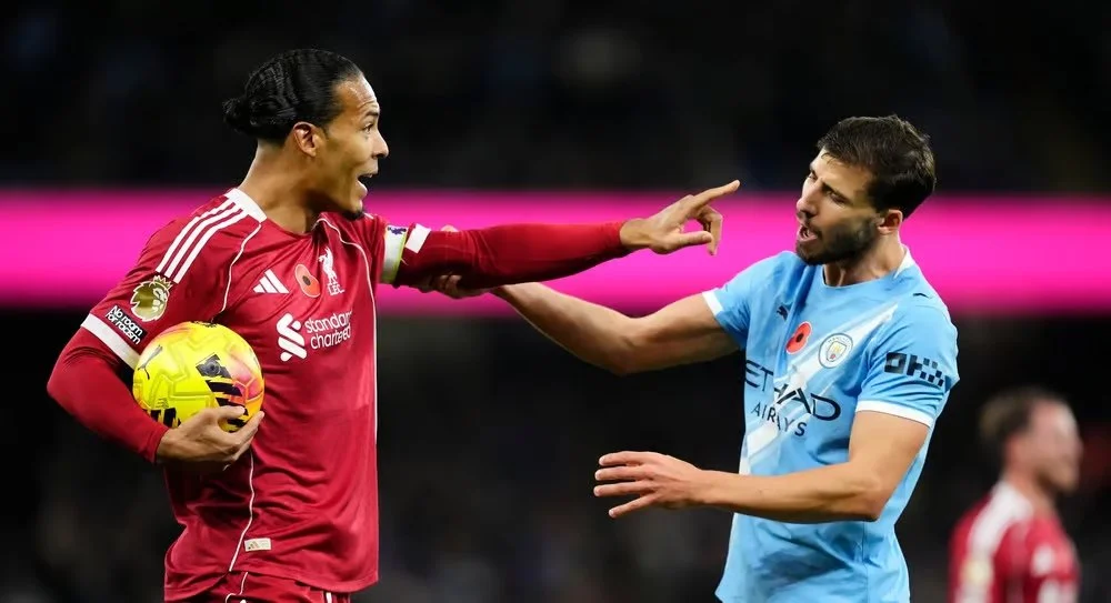 Premier League Explains Why Van Dijk’s Goal Against Manchester City Was Disallowed ⚽