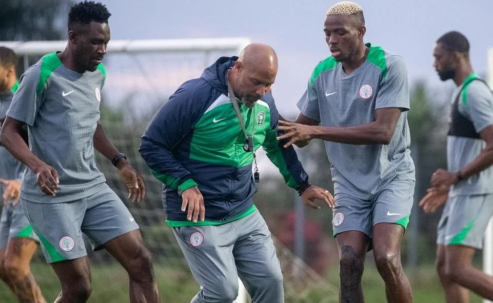 Super Eagles Begin Training in Rabat Ahead of World Cup Playoff Clash With Gabon