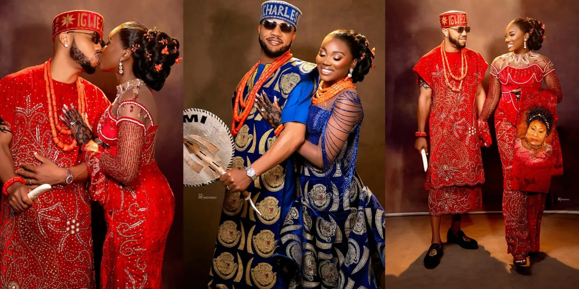 Charles Okocha Celebrates First Wedding Anniversary with Wife, Mimi — Calls Her His Soulmate