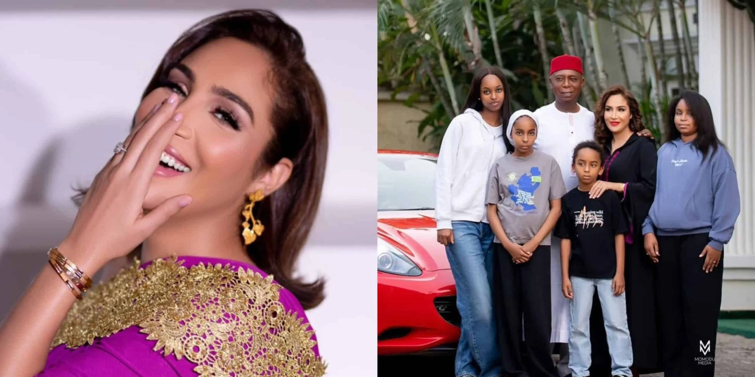 Laila Charani Claps Back at Trolls, Declares She’s “Living Her Best Life” with Ned Nwoko