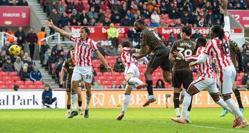 Semi Ajayi Scores First Goal of the Season as Hull City Seal Dramatic Win Over Stoke