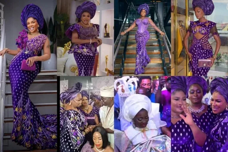 Mercy Aigbe Shuts Down Lagos With Star-Studded Burial Ceremony for Mother
