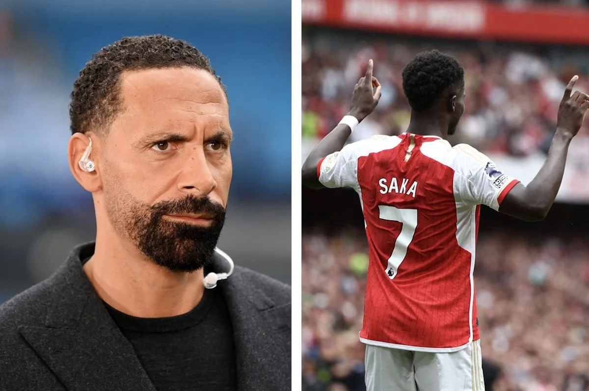 Rio Ferdinand Compares Bukayo Saka to Mohamed Salah After Standout Display Against Chelsea