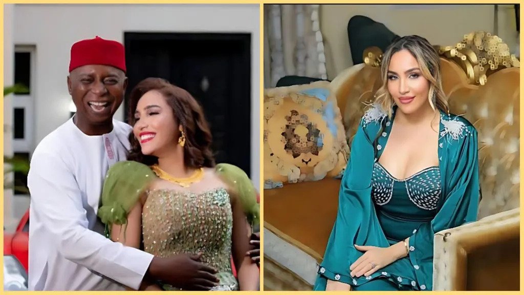 Senator Ned Nwoko Praises Wife Laila Amid Social Media Scrutiny
