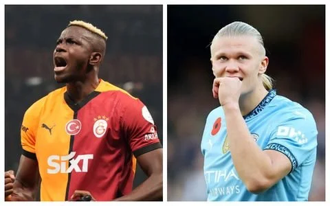 Calvin Bassey Rates Osimhen Above Haaland, Calls Him “A Lethal Striker”