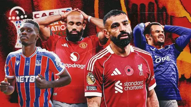 25 Premier League Stars Set for AFCON 2025 as Clubs Brace for December Departures