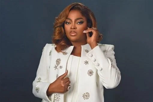 Funke Akindele Urges Fans to Stop Sharing Clips from Her New Film ‘Behind The Scenes’