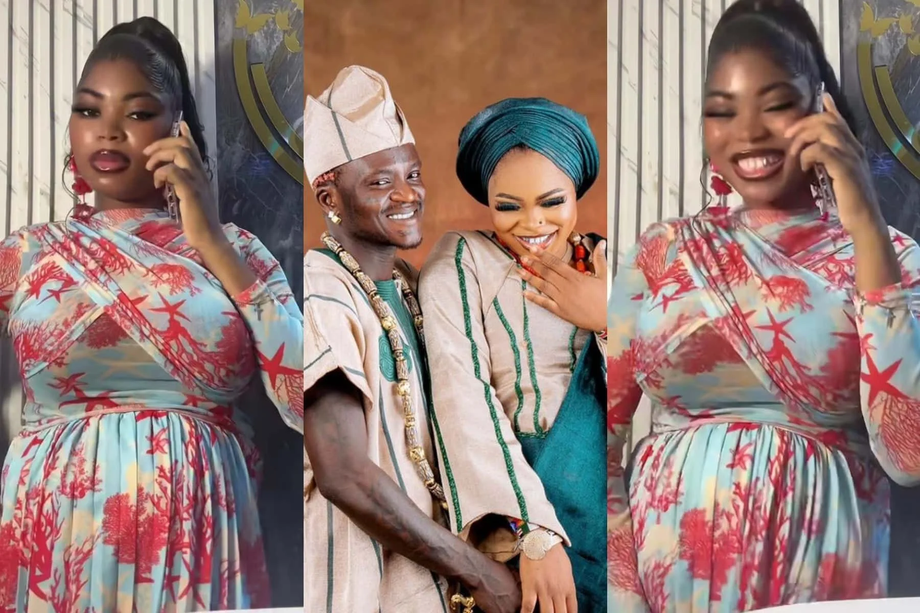 Portable and Wife Bewaji Celebrate Pregnancy With Heartwarming Video