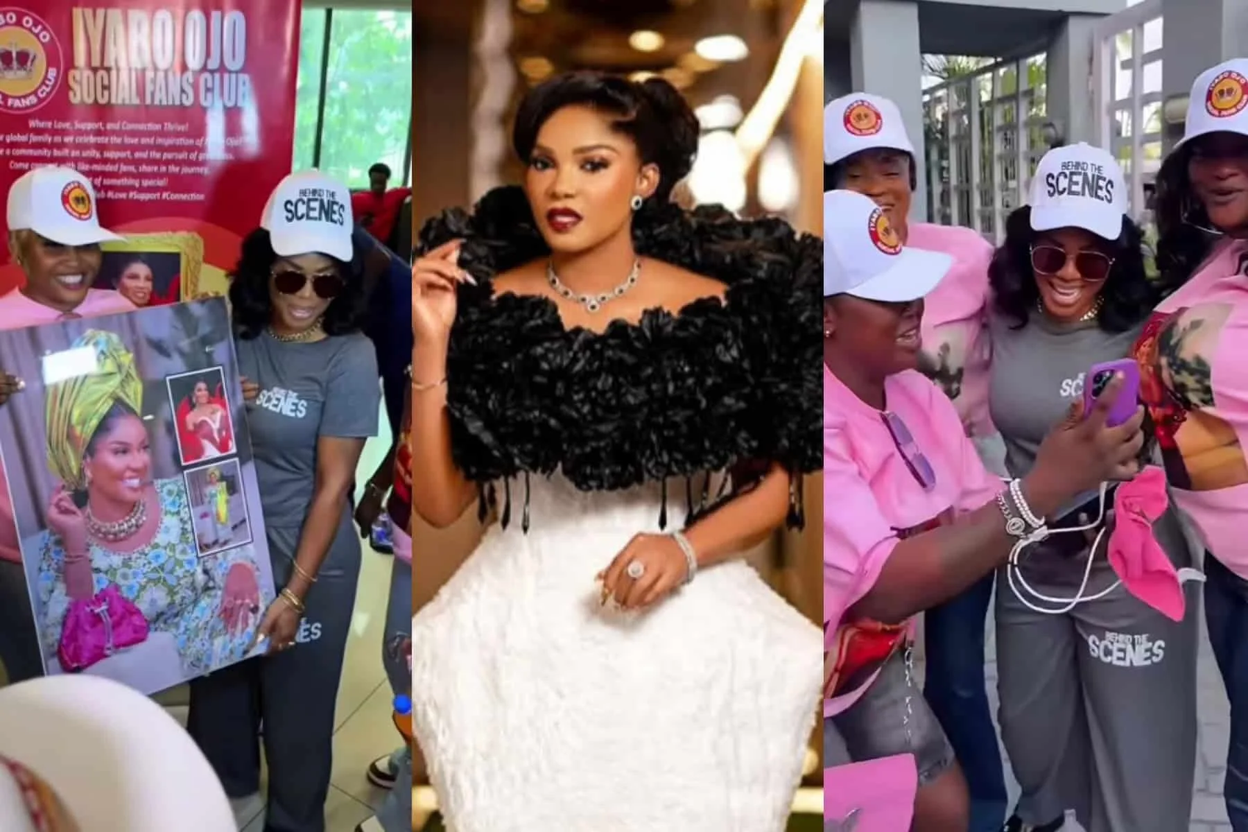 Iyabo Ojo Surprised and Serenaded by Fans at Funke Akindele’s Movie Meet-and-Greet