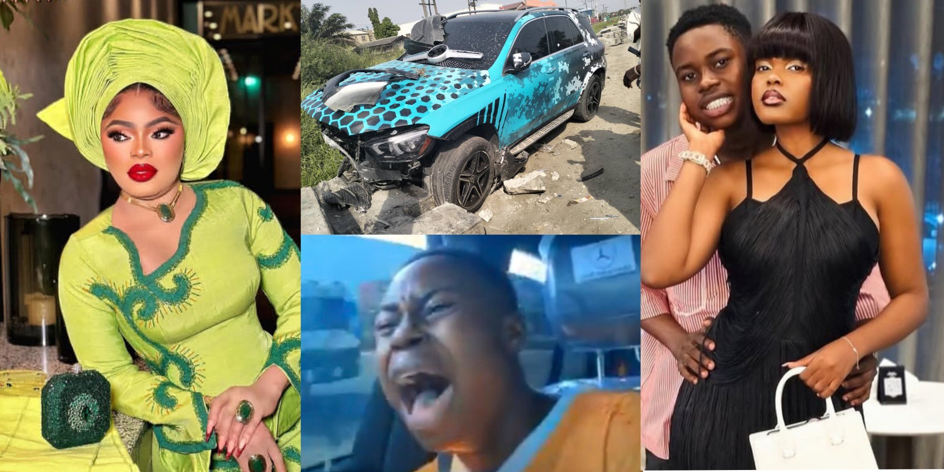 Bobrisky Condemns Peller’s Reckless Driving Amid Relationship Controversy