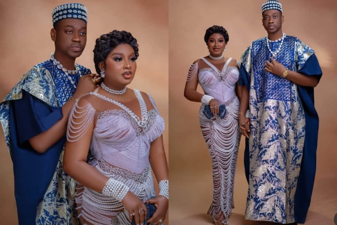 Nollywood Sweethearts Lateef Adedimeji and Mo Bimpe Celebrate Fourth Wedding Anniversary
