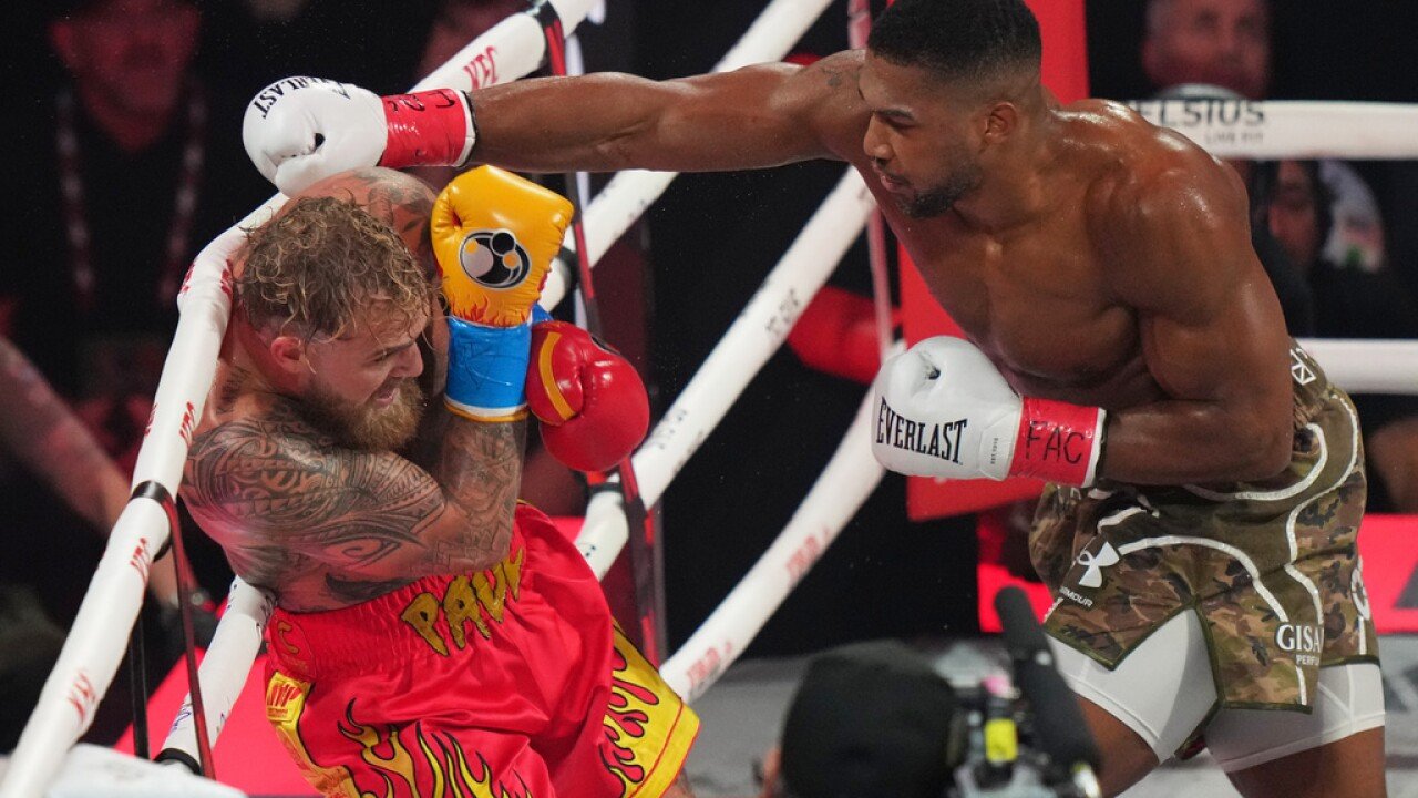 Jake Paul Explains Defeat to Anthony Joshua After Gruelling Miami Showdown