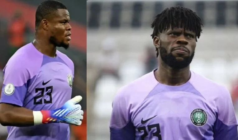 AFCON 2025: Uzoho Backs Nwabali as Super Eagles Goalkeeper Battle Continues