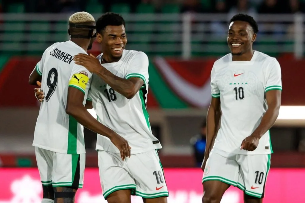Raphael Onyedika Shines as Nigeria Thrash Uganda 3–1 in AFCON 2025