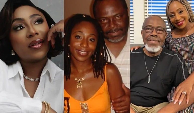 Dakore Egbuson-Akande Mourns Father’s Death, Says “I’m Heartbroken but Grateful He’s Free From Pain”