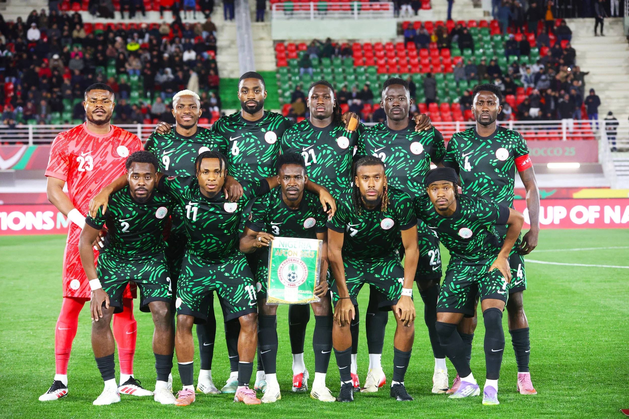 Regragui Tips Osimhen, Lookman, Iwobi as Key Threats Ahead of Nigeria–Morocco AFCON Semi-Final