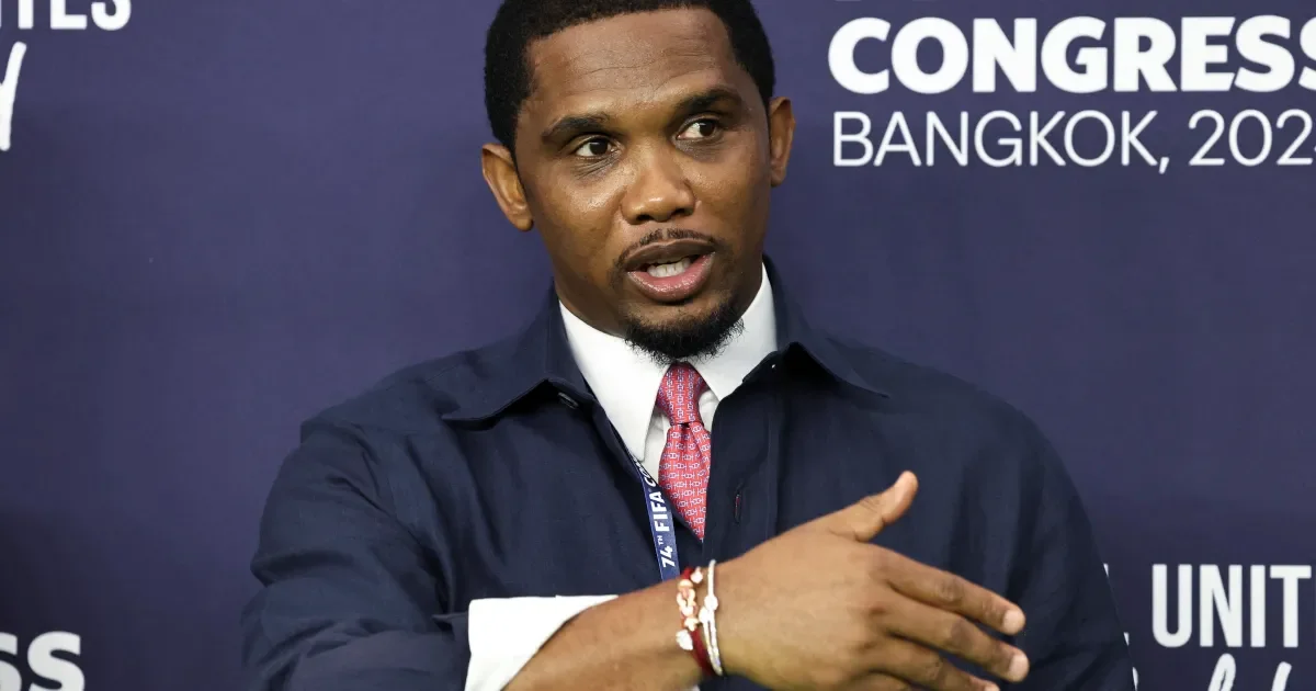 CAF Sanctions Samuel Eto’o Over AFCON Misconduct