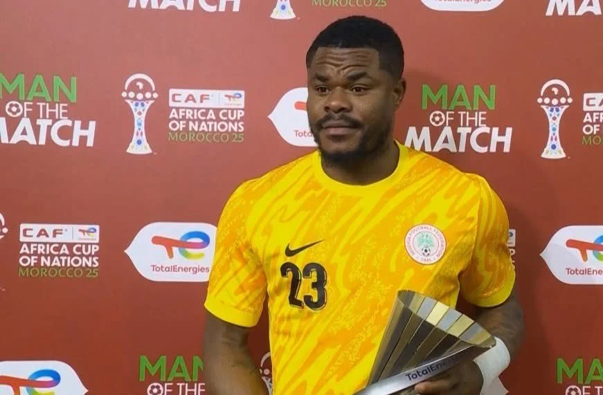 Stanley Nwabali Heroics Earn Him Man of the Match in Nigeria’s AFCON Third-Place Win