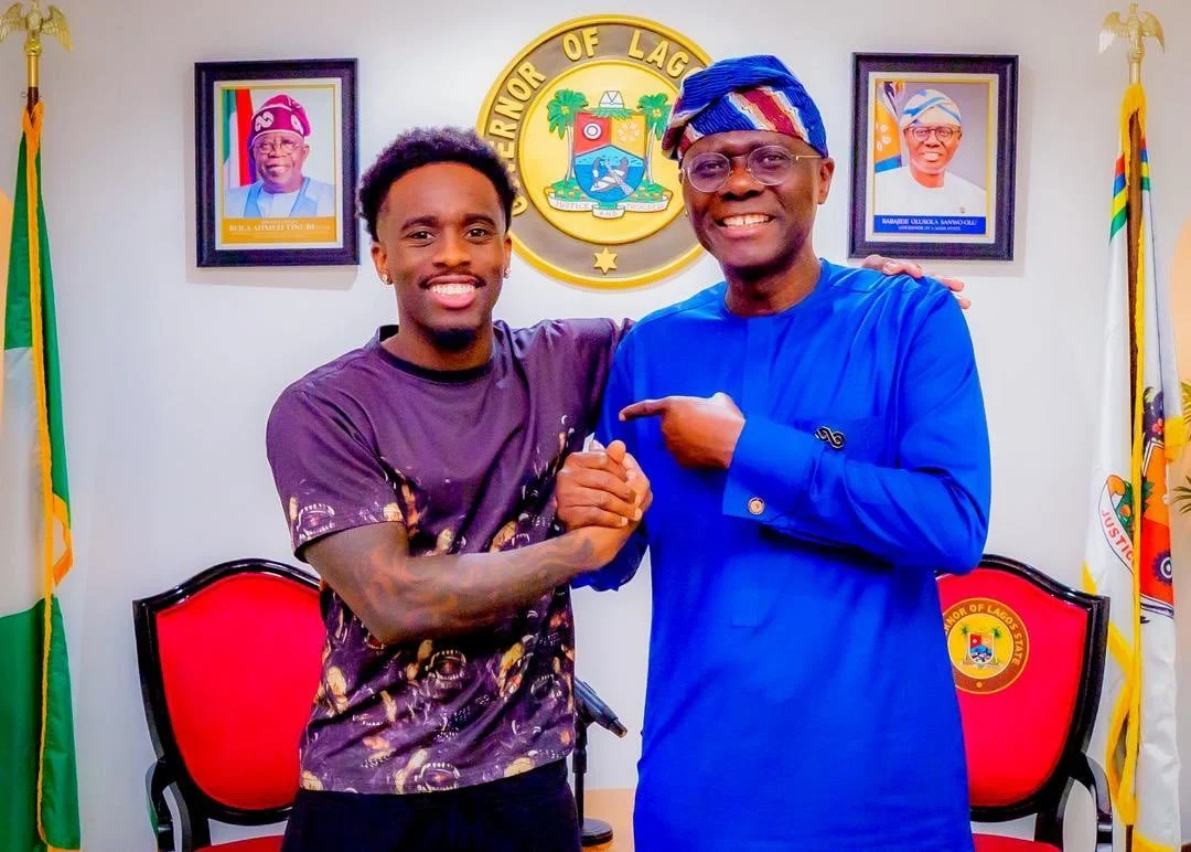 Sanwo-Olu Hosts Global Streamer Kai Cenat in Lagos Amid Youth-Focused Talks