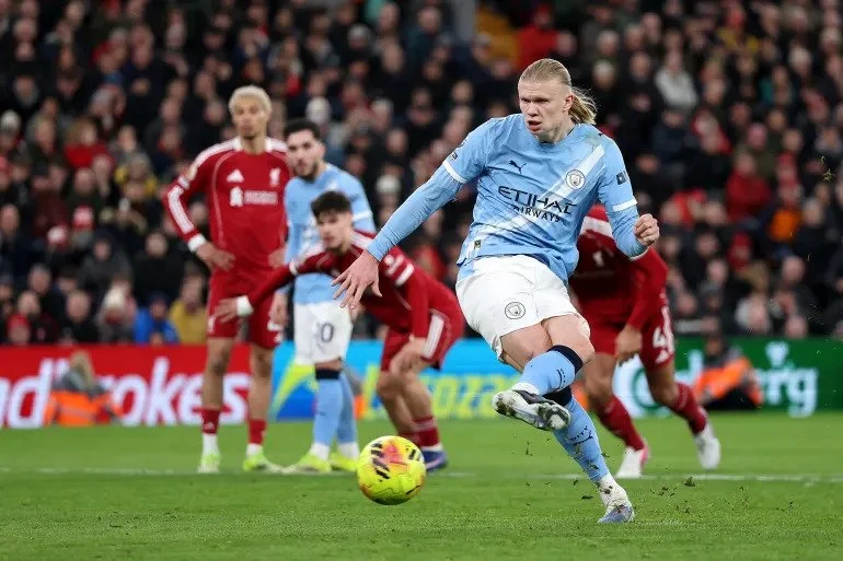 Haaland Fires Manchester City to Crucial Comeback Win at Anfield