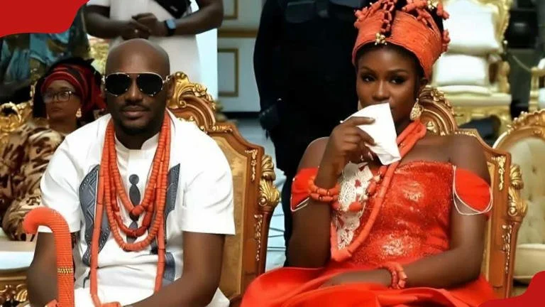 2Face Idibia Surprises Wife Natasha with Romantic Valentine Gesture, Fans Celebrate Their Love