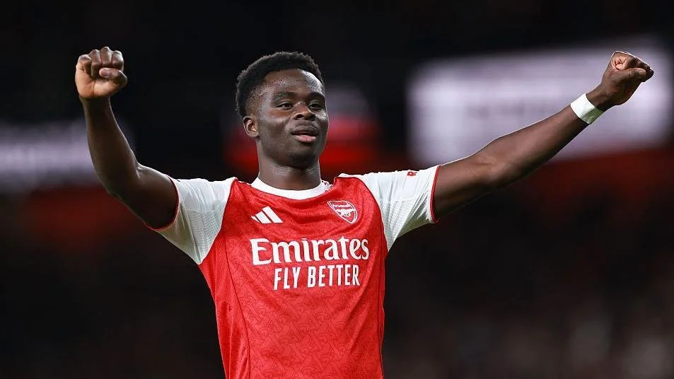 Bukayo Saka Becomes Arsenal’s Highest-Paid Player After Signing New Five-Year Deal